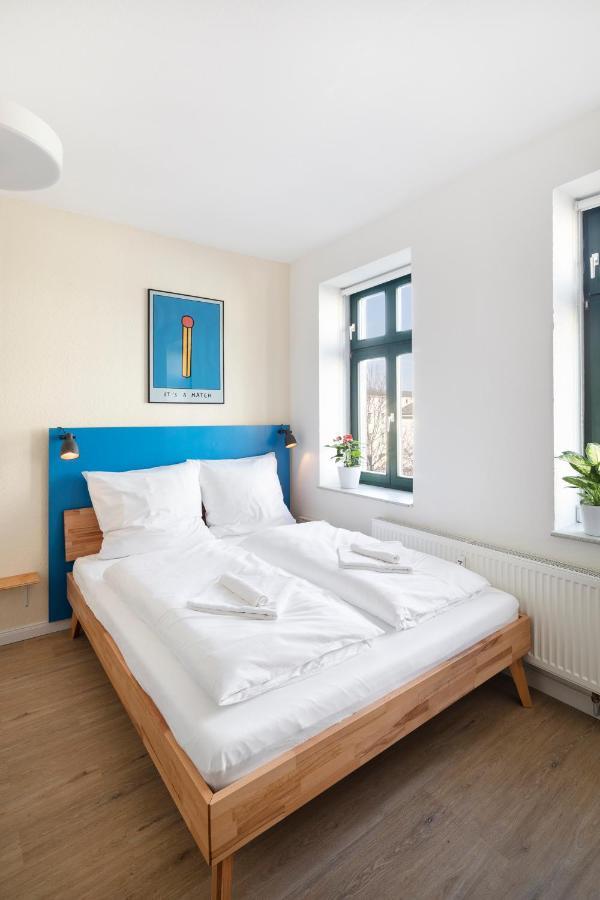 Tinytiny Modernes Studio Apartment In Plagwitz Leipzig Bagian luar foto